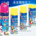 Farbe Schneespray Weihnachtsgeschenk SNOW SPRAY MIT GEWEHR, PARTY STRING MIT GUN.